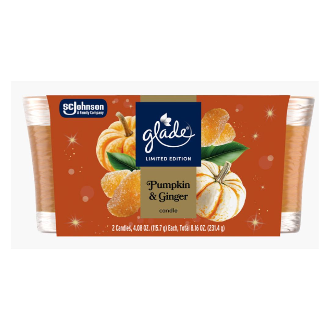 Glade® Pumpkin & Ginger Candle 4.08oz / 6