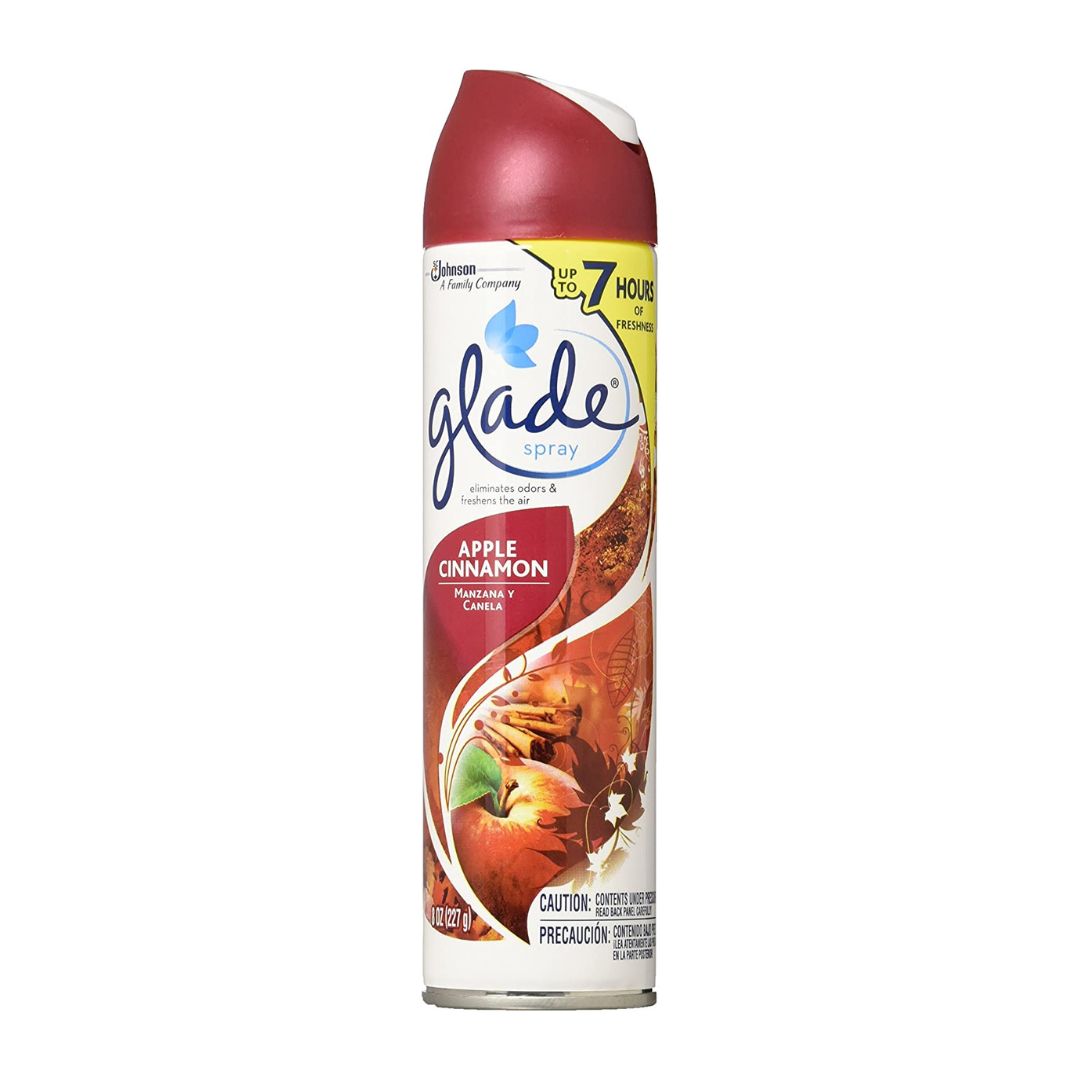 GLADE AEROSOL APPLE Cinnamon 8.OZ / 6