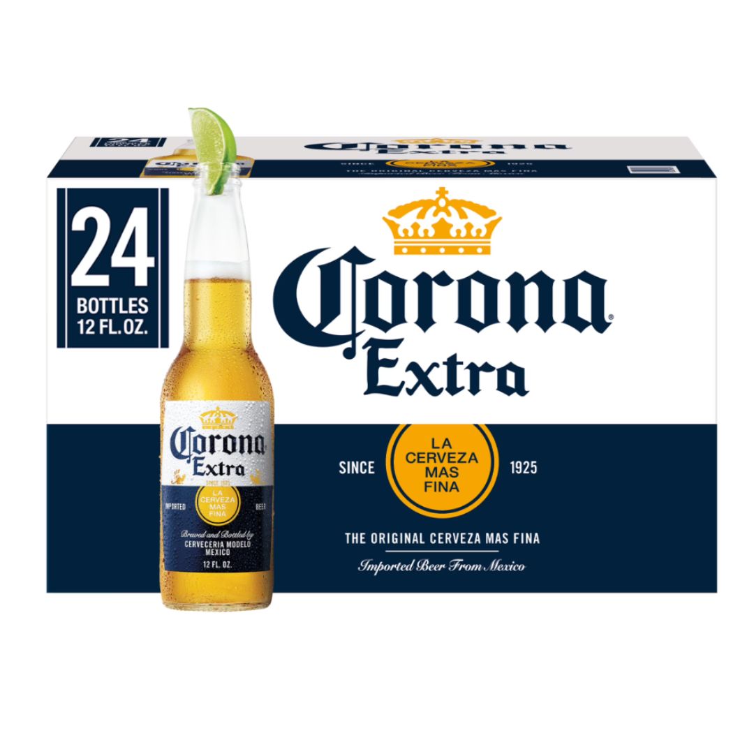 Corona Extra Mexican Lager Beer, 12 fl oz Bottle