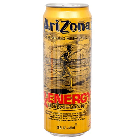 Arizona Tea RX Energy Herbal Tonic, 23 Ounce Cans /24