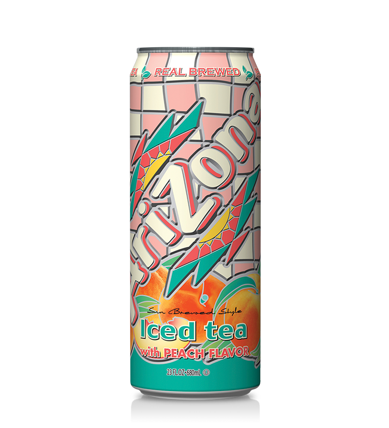 ARIZONA PEACH TEA 23 OZ / 24