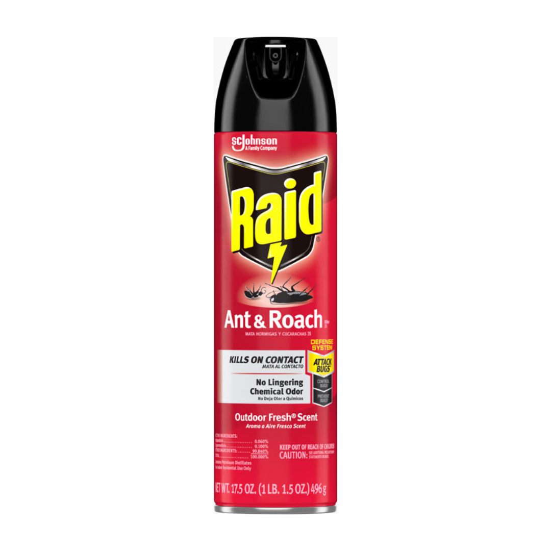 Raid Ant & Roach Killer Outdoor Fresh 17.5o z/ 12Ct