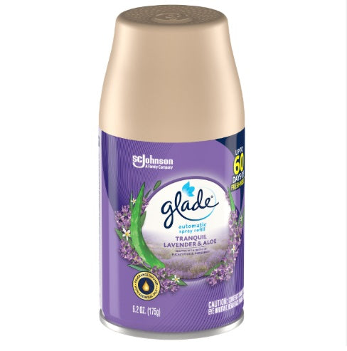 Glade Tranquil Lavender & Aloe™ Automatic Spray Refill 6.2OZ / 6