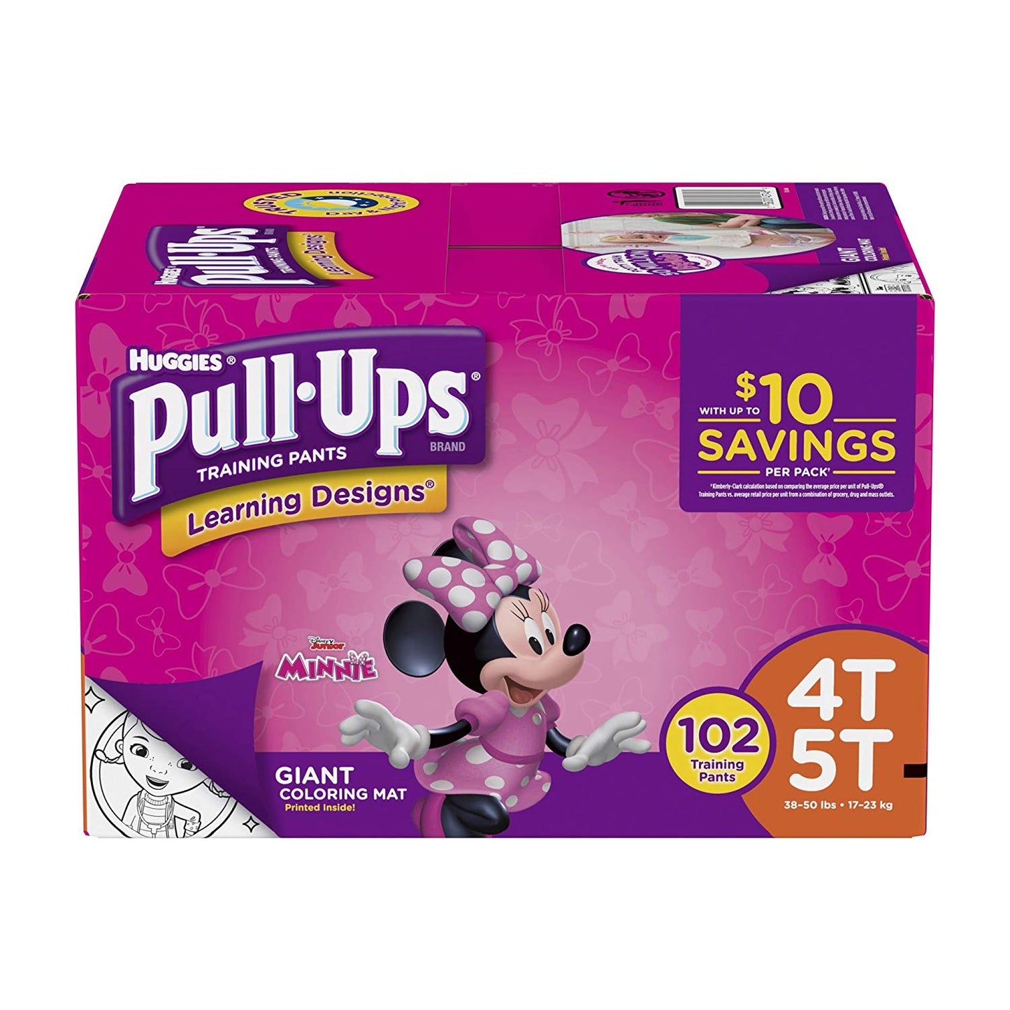 Huggies PULLUPS-GIRL 4T-5T / 102