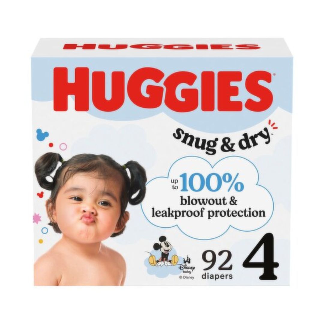HUGGIES Snug & Dry DIAPER HI-CUT Size 4 / 92 / 1