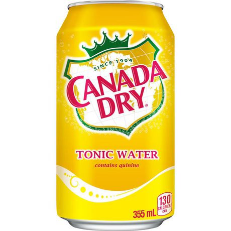 CANADA DRY TONIC WATER, 12 FL OZ CANS, 12 CT (24 PACK)