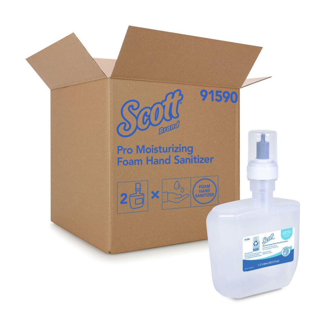 KLEENEX® Moisturizing Foam Hand Sanitizer 1.2L / 2
