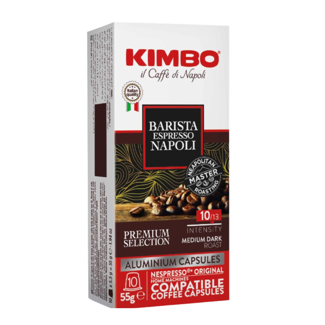 KIMBO NAPOLI BARISTA ESPRESSO COMPATIB 10 CAPS