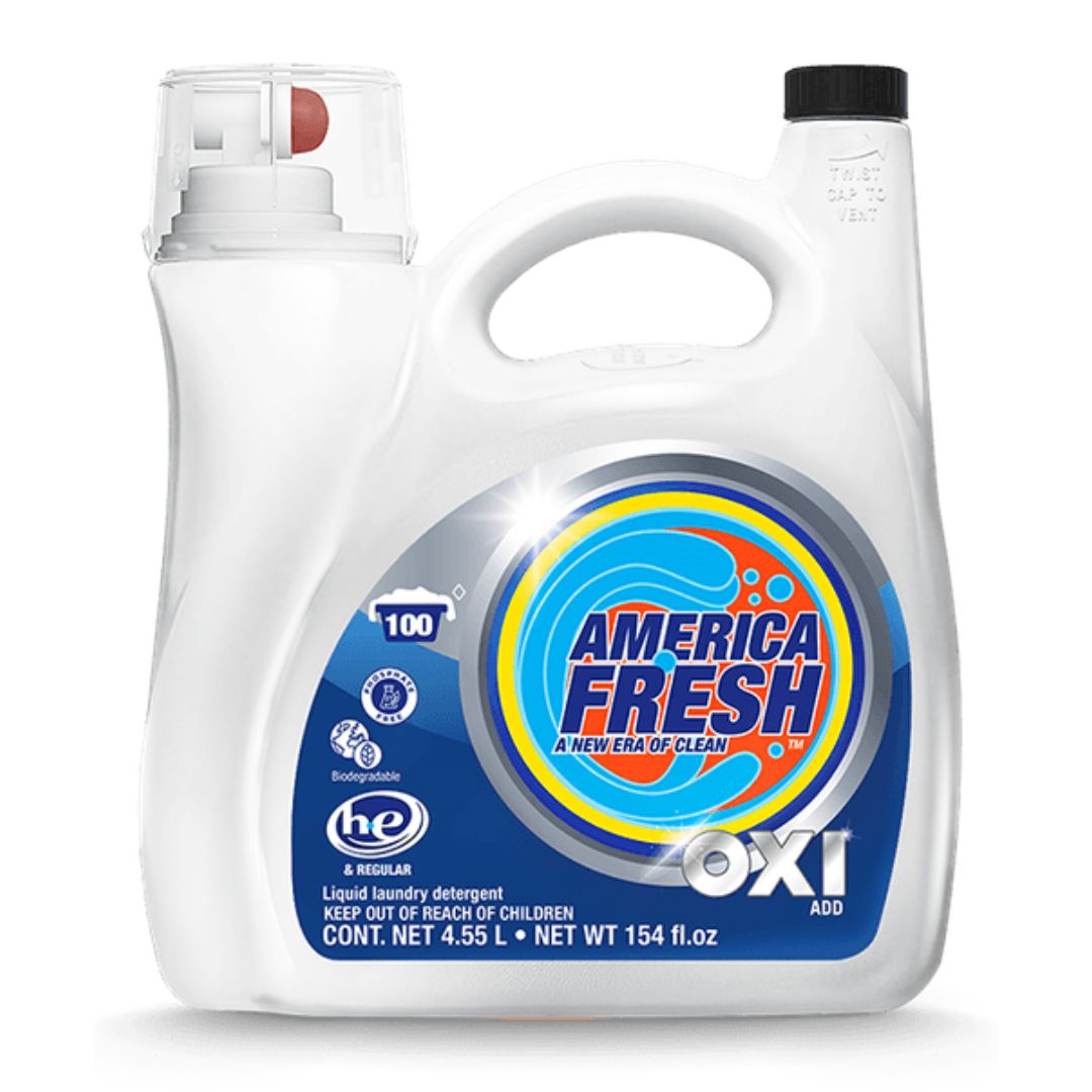 America Fresh LIQUID DETERGENT OXY 2 / 4.55L