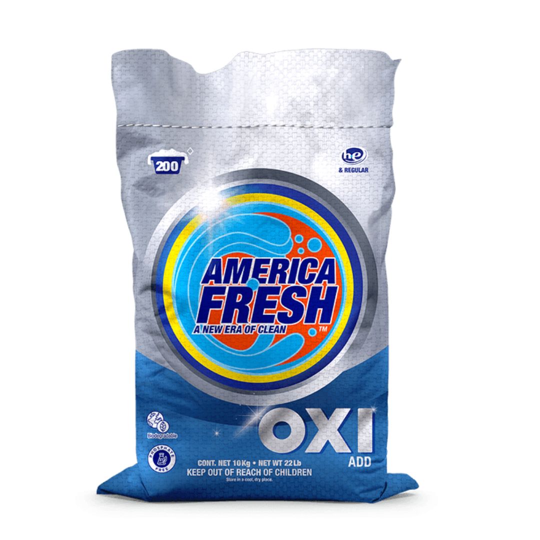 America Fresh DETERGENT OXY 1 / 10KG