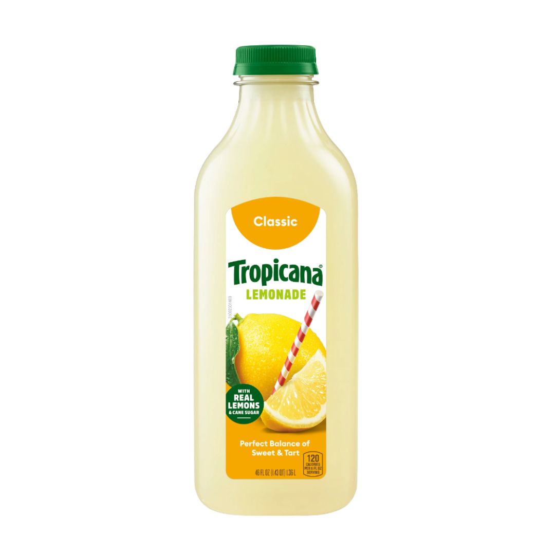 TROPICANA PREMIUM CLASSIC LEMONADE 46oz