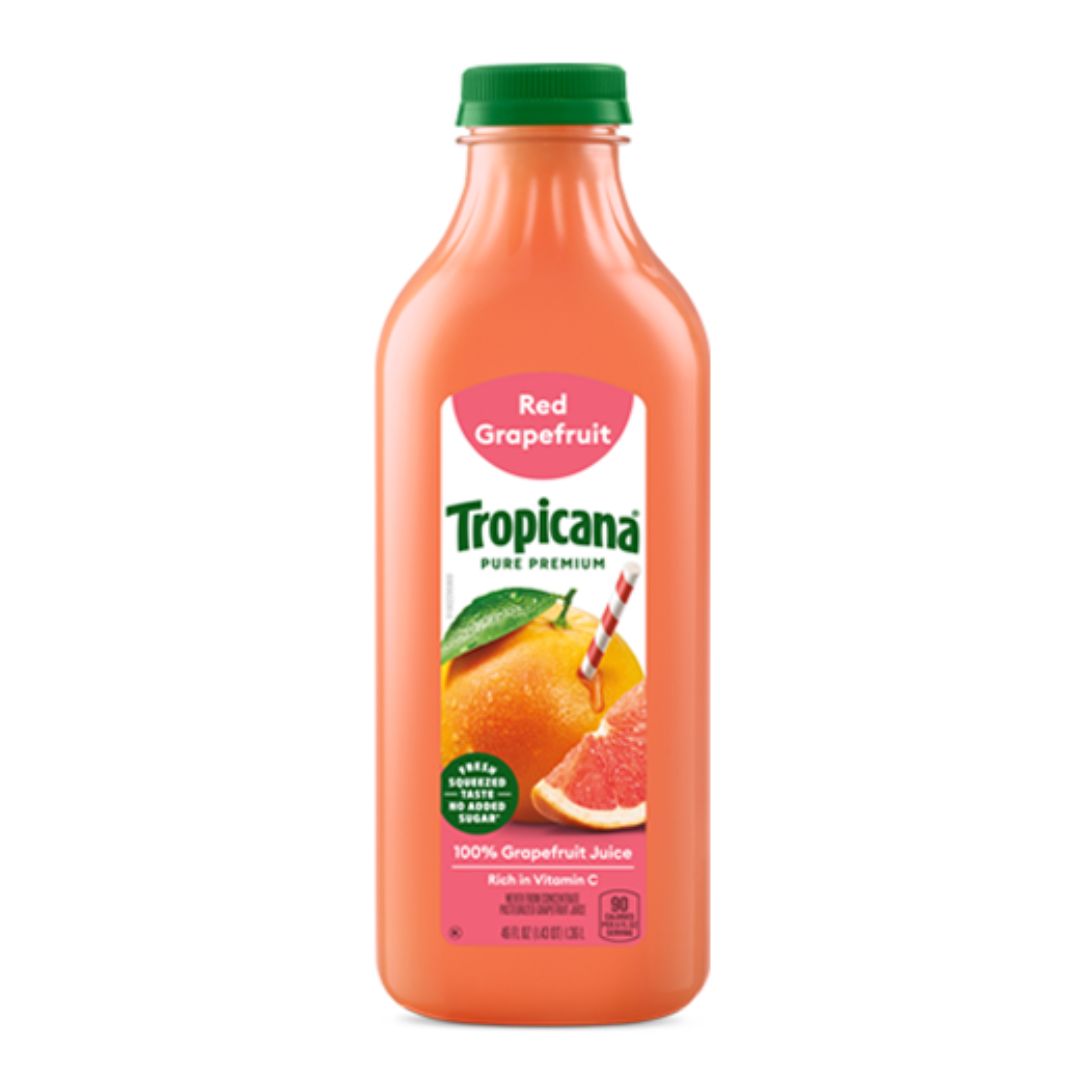 TROPICANA PREMIUM PULP RUBY RED GRAPEFRUIT 46Z