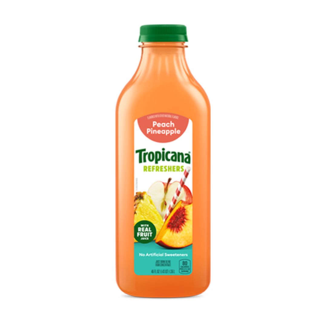 TROPICANA PREMIUM PEACH PINEAPPLE 46Z