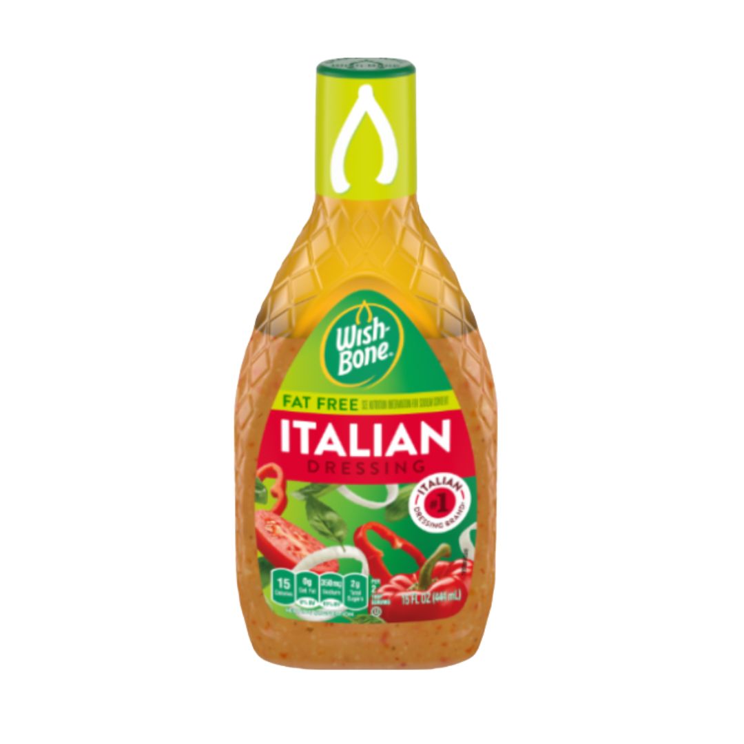 WISHBONE Fat Free ITALIAN DRESSING 8OZ/12