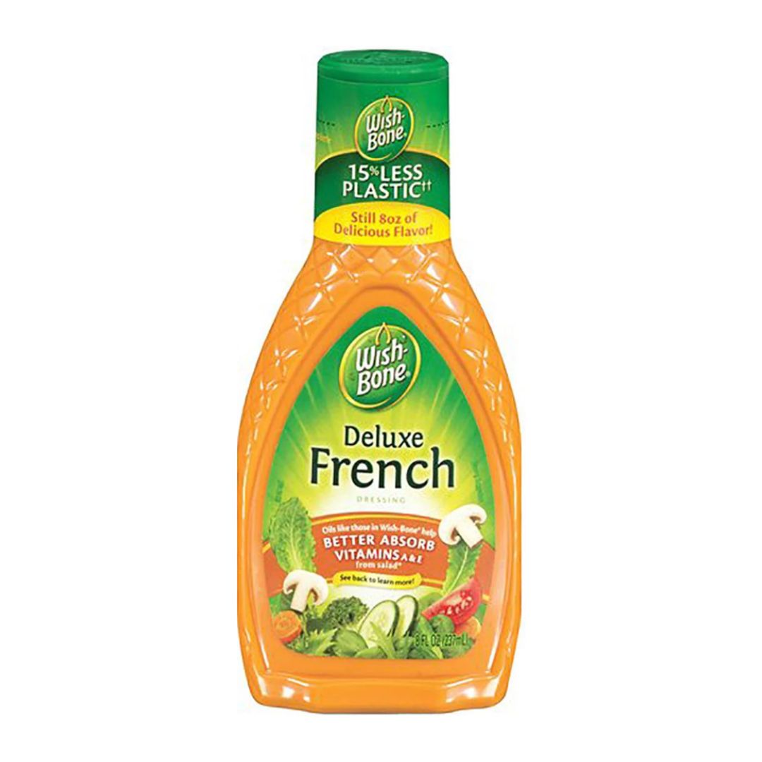 WISHBONE DELUXE FRENCH DRESSING 8OZ/12