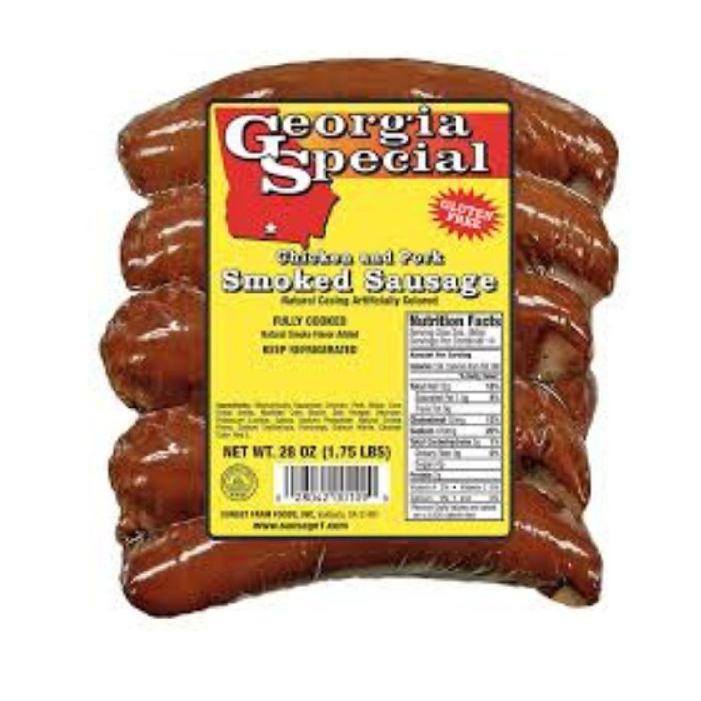 GEORGIA SPECIAL SMOKED SAUSAGE 28OZ / 8