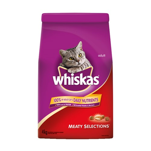 WHISKAS MEATY SELECTION (7 KG)