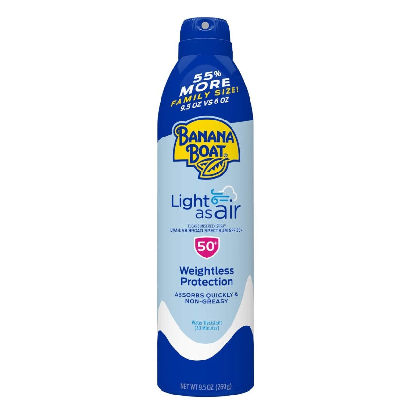 Banana Boat Light As Air, Ultra-Breathable Broad Spectrum Sunscreen / 12