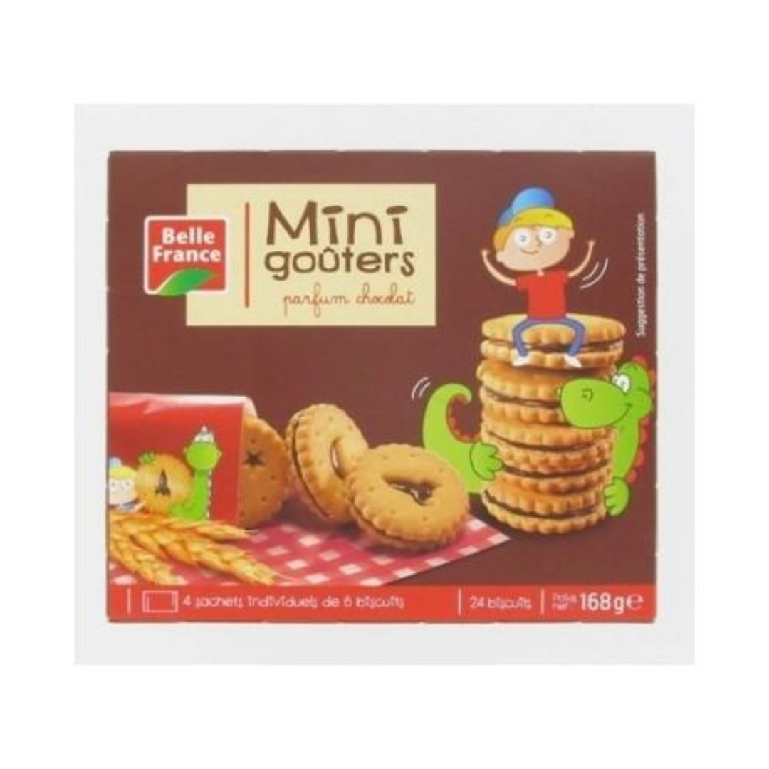 MINI GOUTER ROND PARFUM CHOCOLAT X 24 BF ETUI 168G