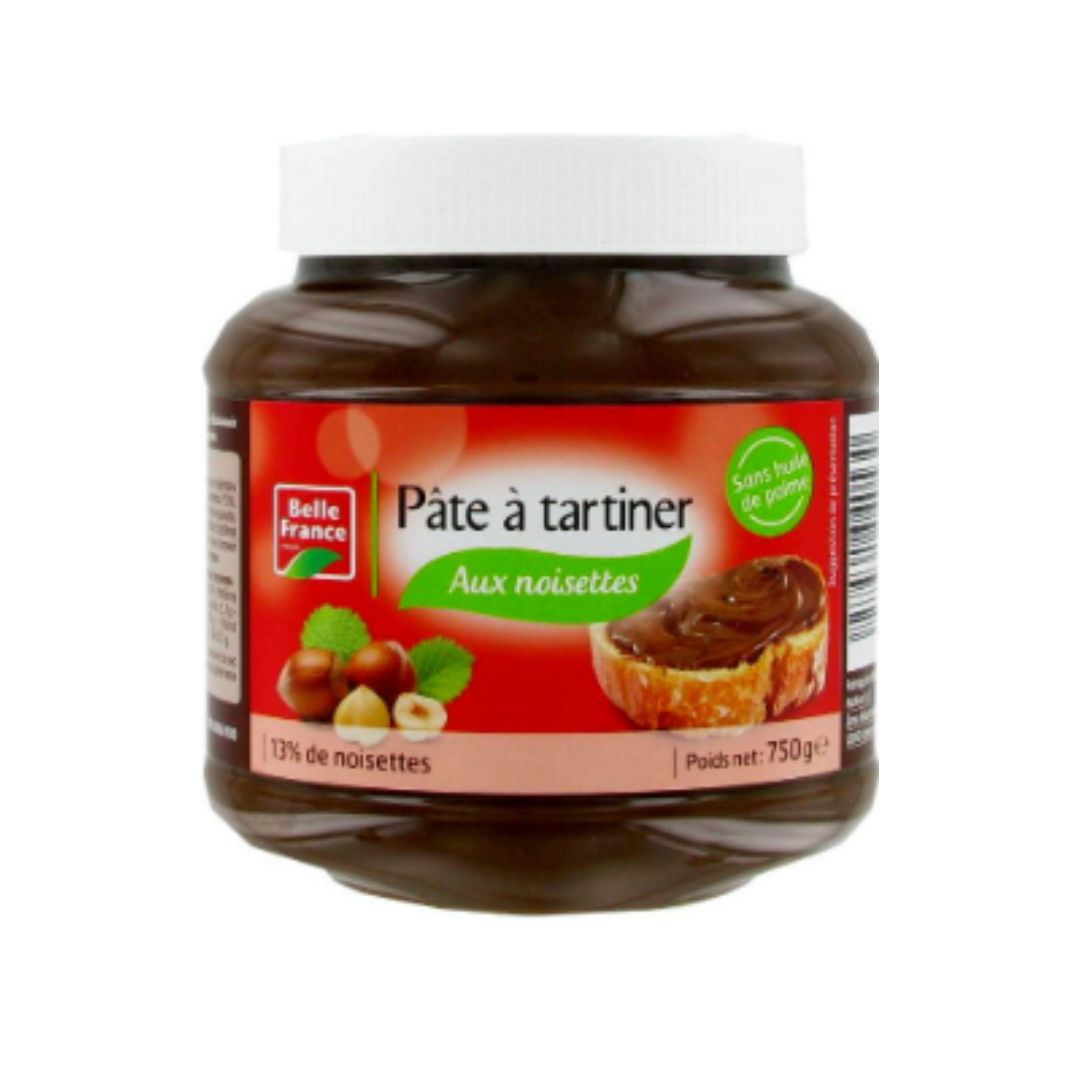BELLE FRANCE PATE A TARTINER AUX NOISETTES POT 400 G