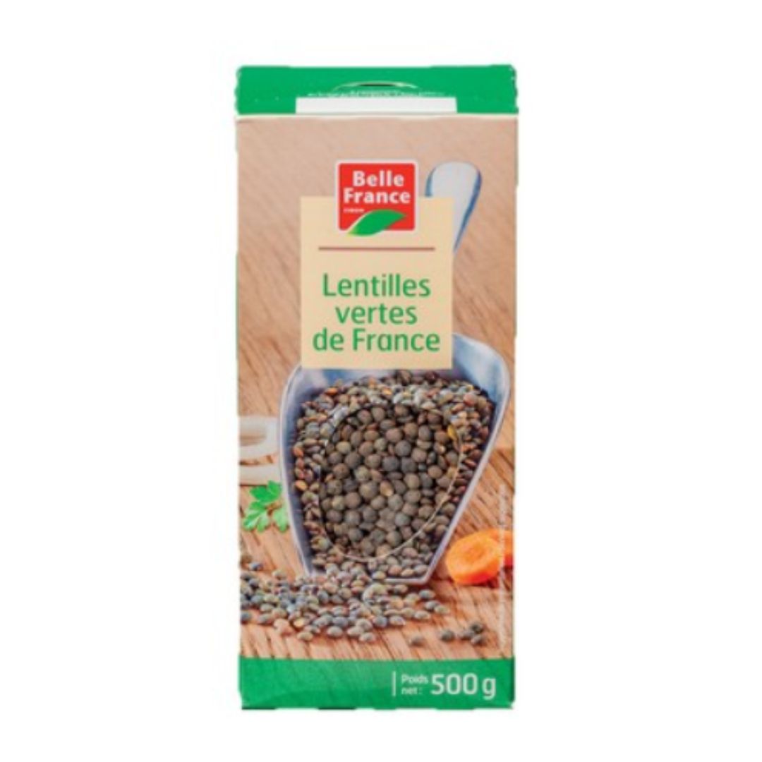 BELLE FRANCE LENTILLES VERTES DE FRANCE 500GR RTE