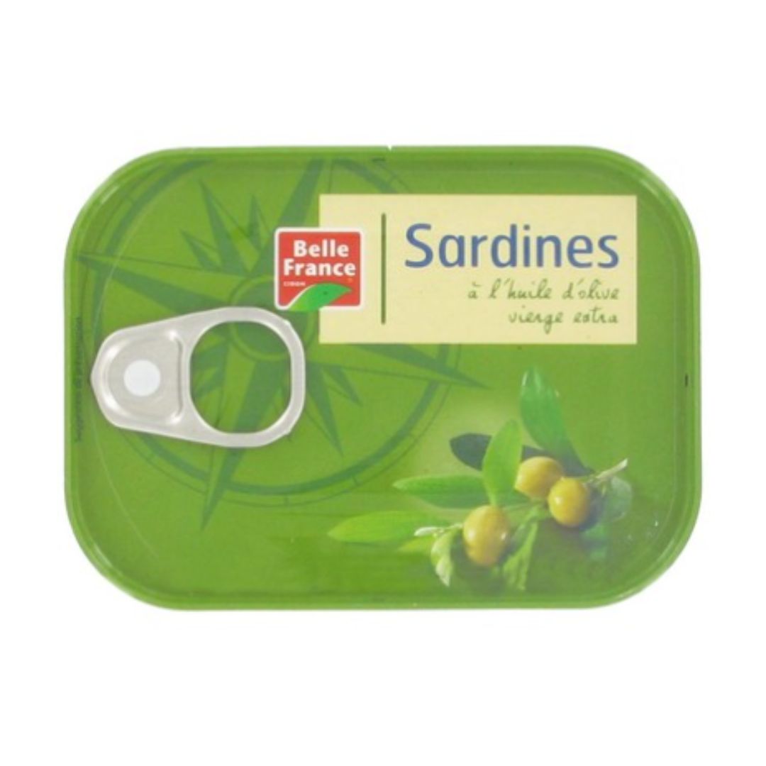 SARDINE A L HUILE D OLIVE BF BOITE 1/5 OF 135 G