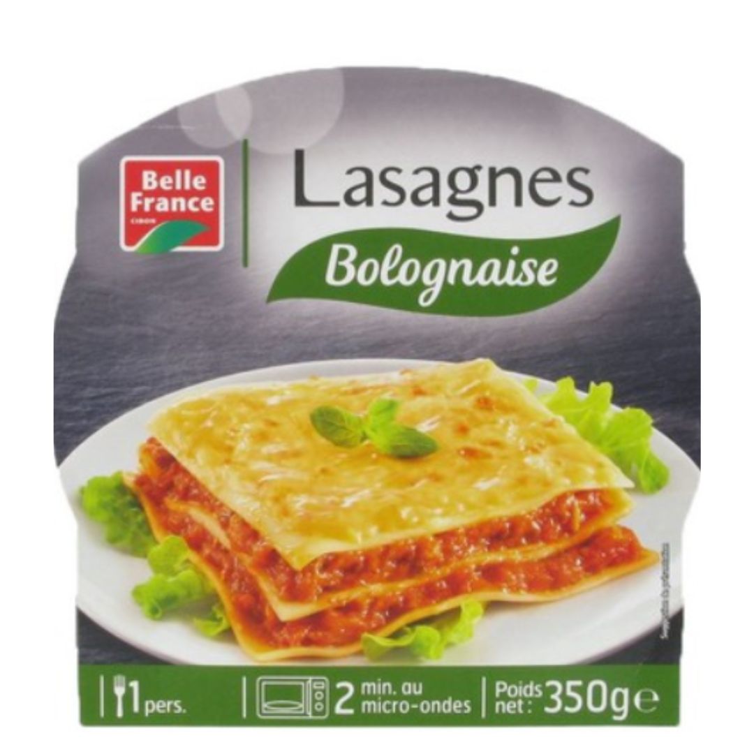 BELLE FRANCE LASAGNES BOLOGNAISE 350G READY TO EAT