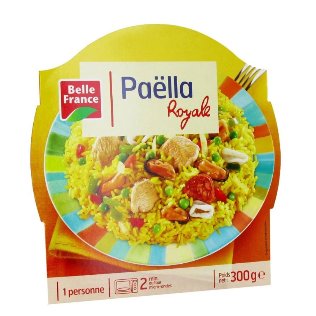 BELLE FRANCE PAELLA ROYALE 300GR READY TO EAT