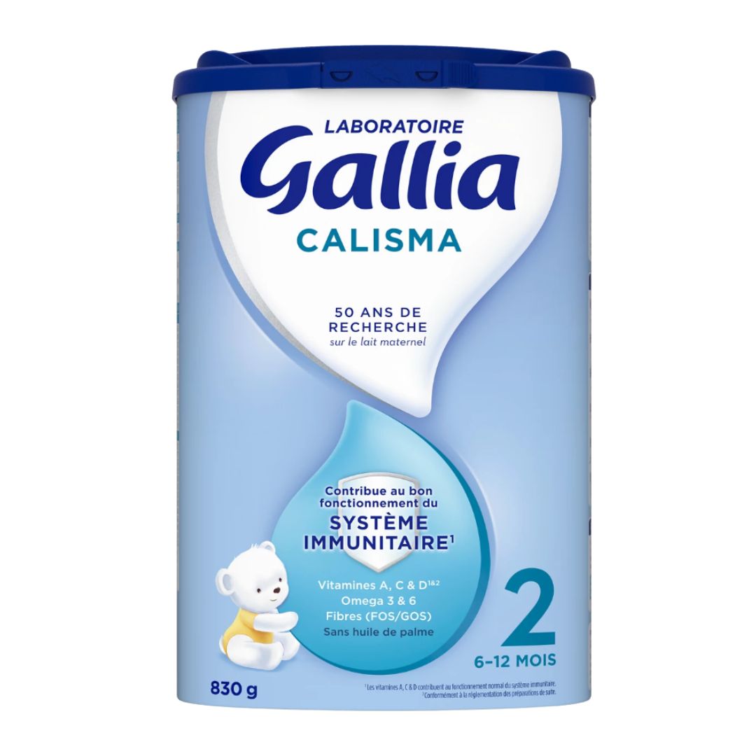 LABORATOIRE GALLIA CALISMA 2ME GE 830G DE 6 12