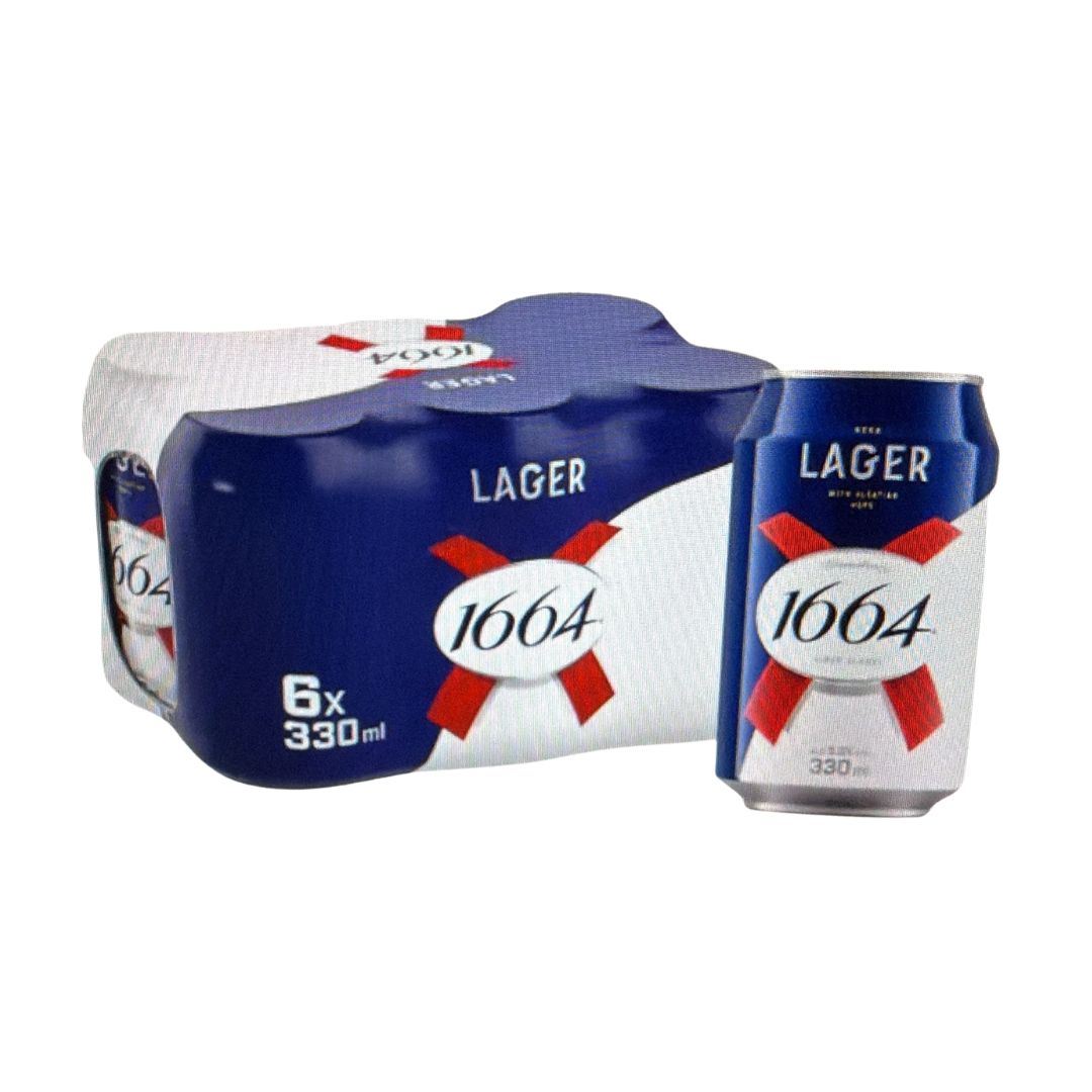 KRONENBOURG 1664 BEER 330ML / 24