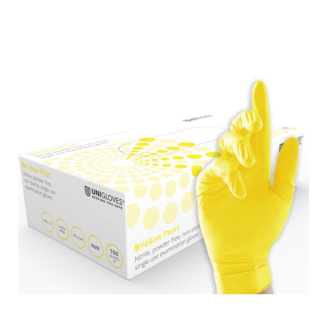 RUBBER GLOVES YELLOW MEDIUM 200CT / 200