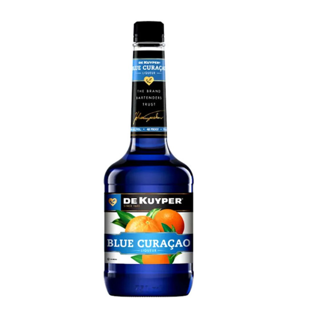 DE KUYPER LIQUEUR BLUE CURAÇAO 1LT / 6