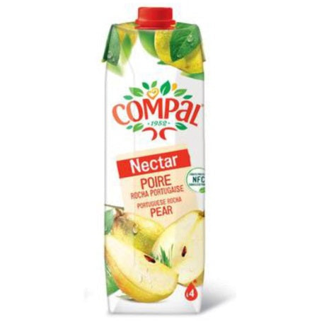 COMPAL PEAR 1L - 12 Pack