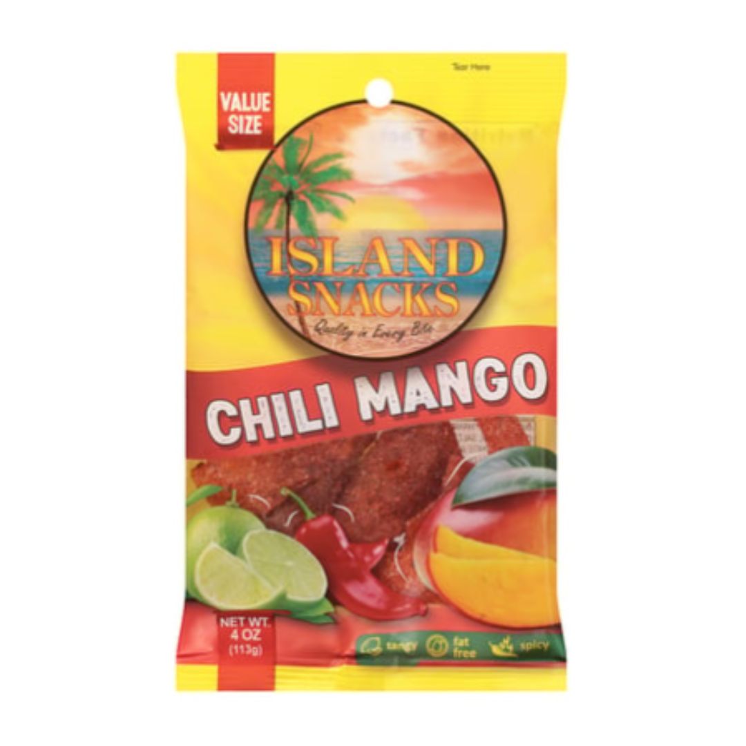 ISLAND SNACKS VALUE SIZE CHILI MANGO 4OZ / 6