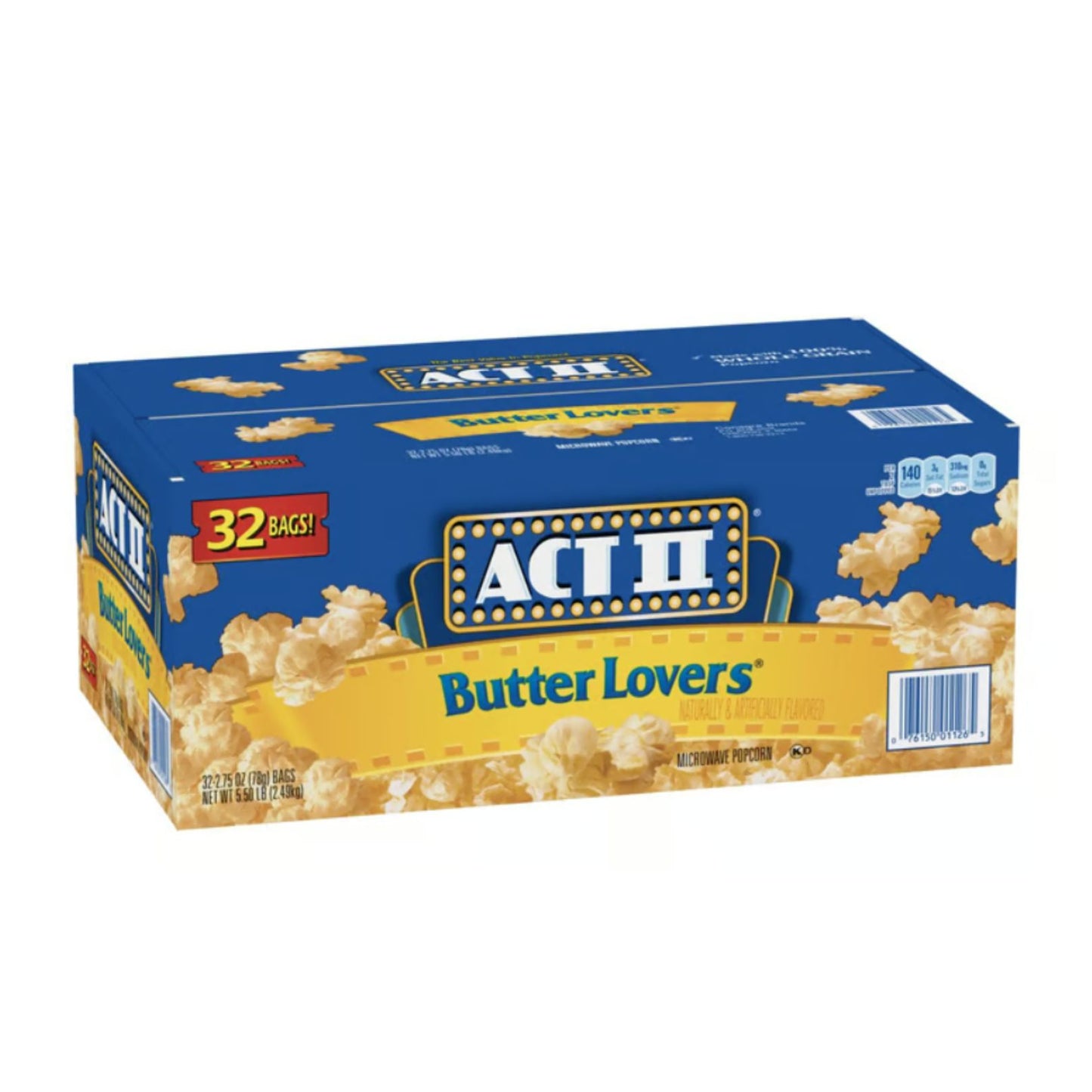 ACT II POPCORN BUTTER LOV 32CT