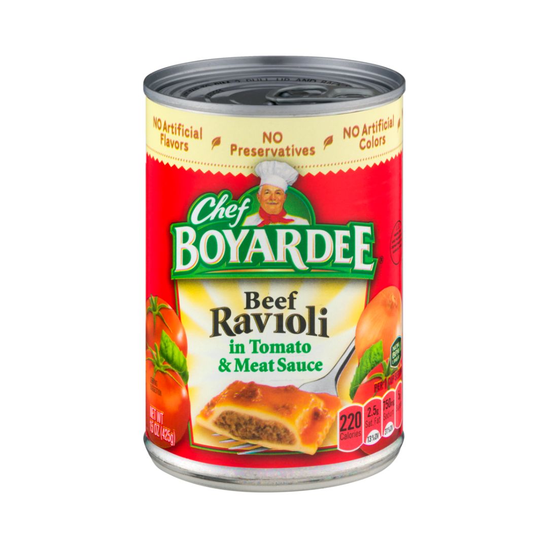 CHEF BOY BEEF RAVIOLI 12PK/ 15OZ