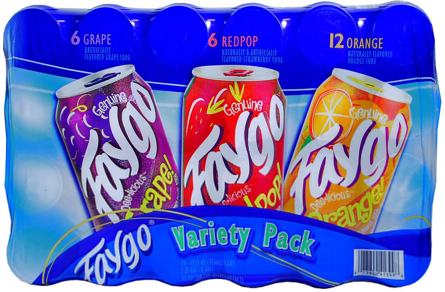 FAYGO VARIETY PACK 24 / 12OZ