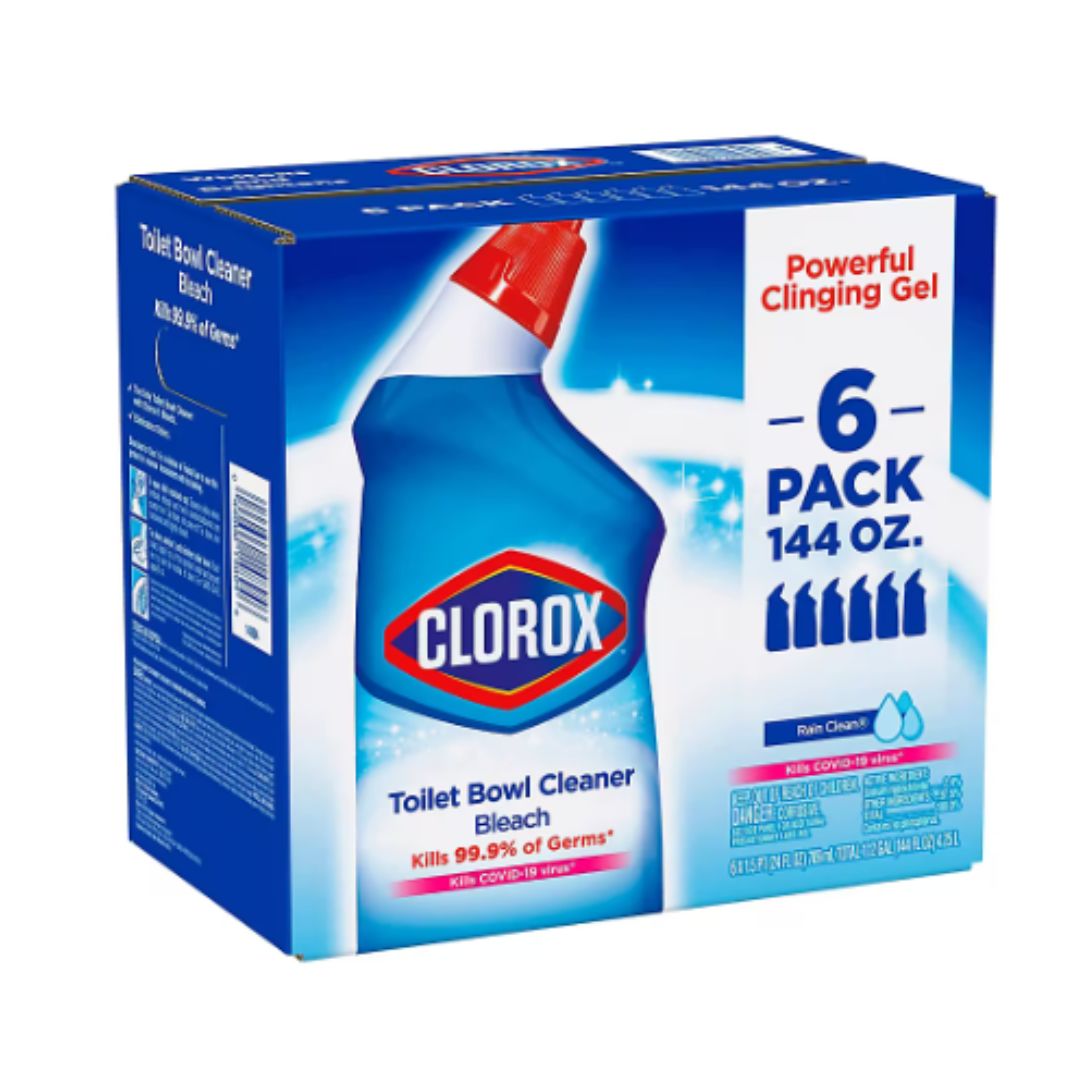CLOROX TOILET BOWL CLEANER 6PK / 24