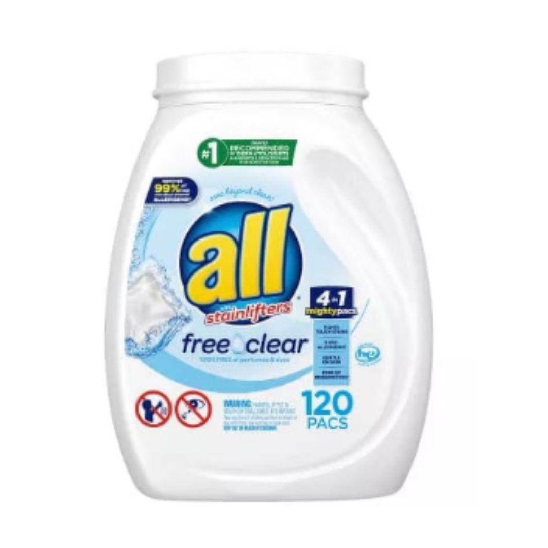 ALL MIGHTY PACS FREE CLEAR 120CT