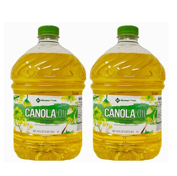 Member's Mark PURE CANOLA OIL 2-3QT / 2PK