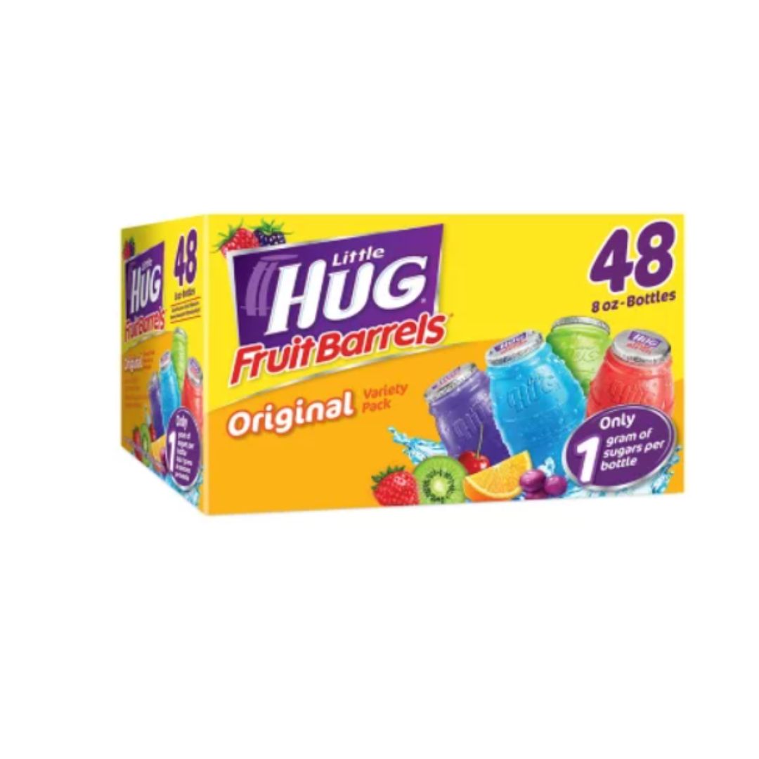 Little Hug Fruit Barrels 8 fl. oz., 48 pk.