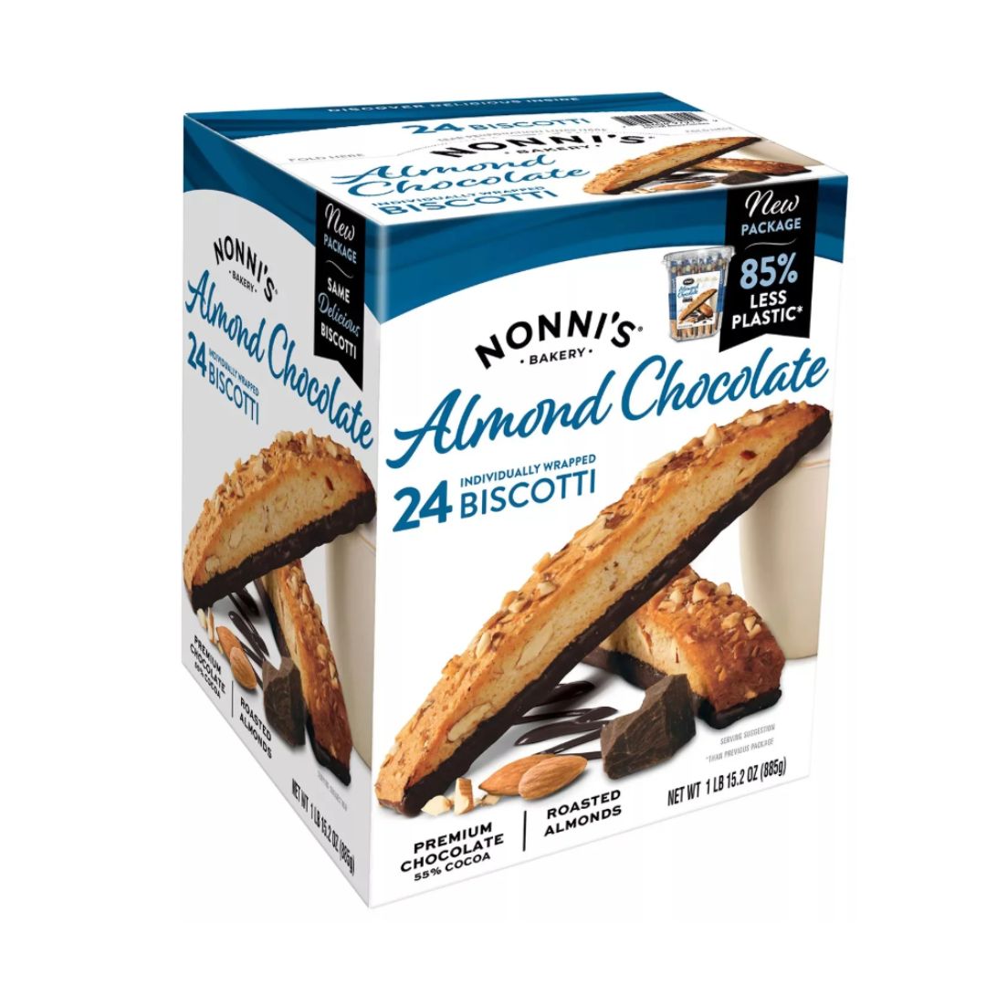 NONNIS Almond Chocolate Biscotti (31.2 oz., 24 ct.)