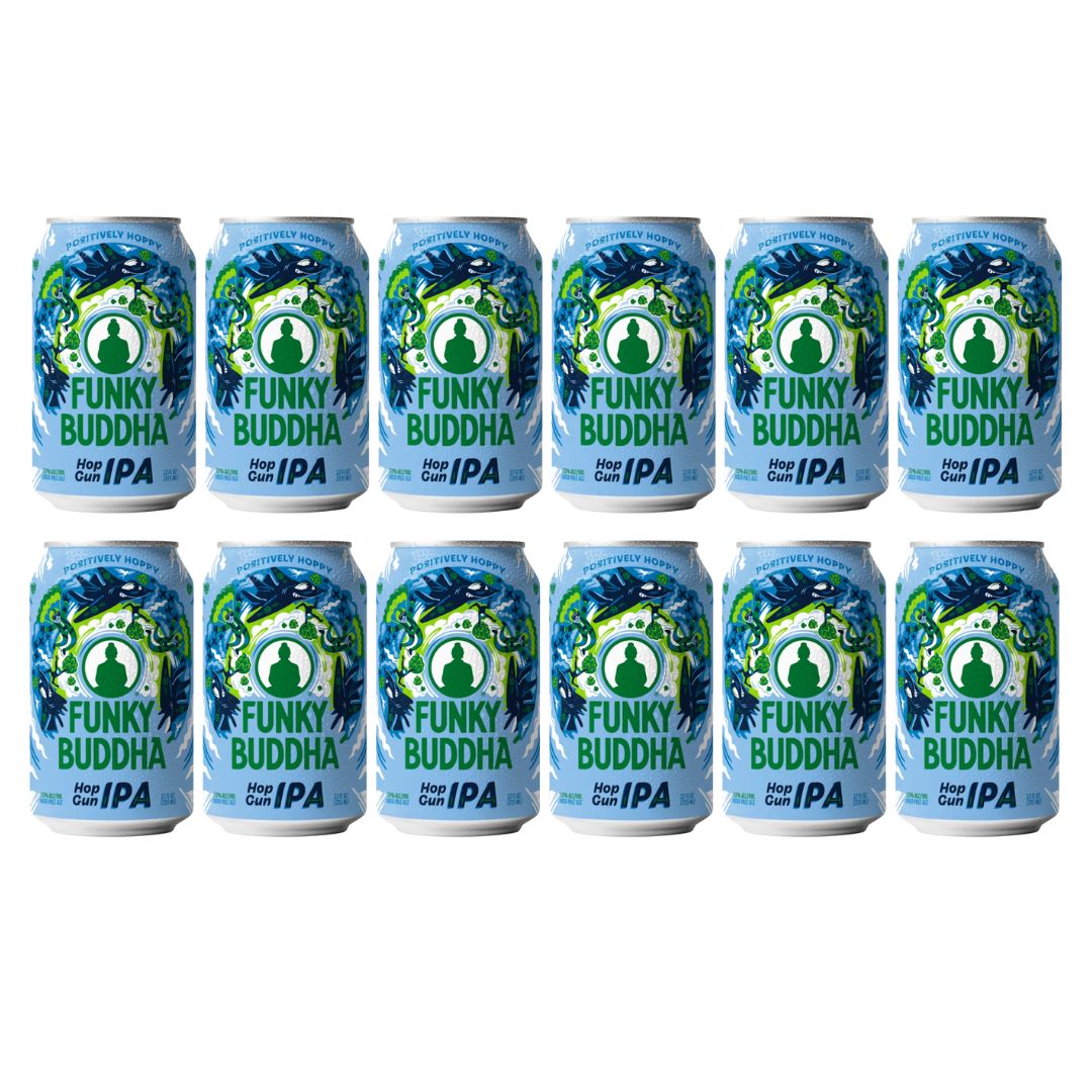 FUNKY BUDDHA HOP GUN IPA 12OZ / 12