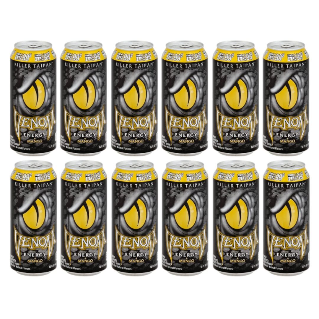 Venom - Venom, Energy Drink, Killer Taipan 16oz / 24