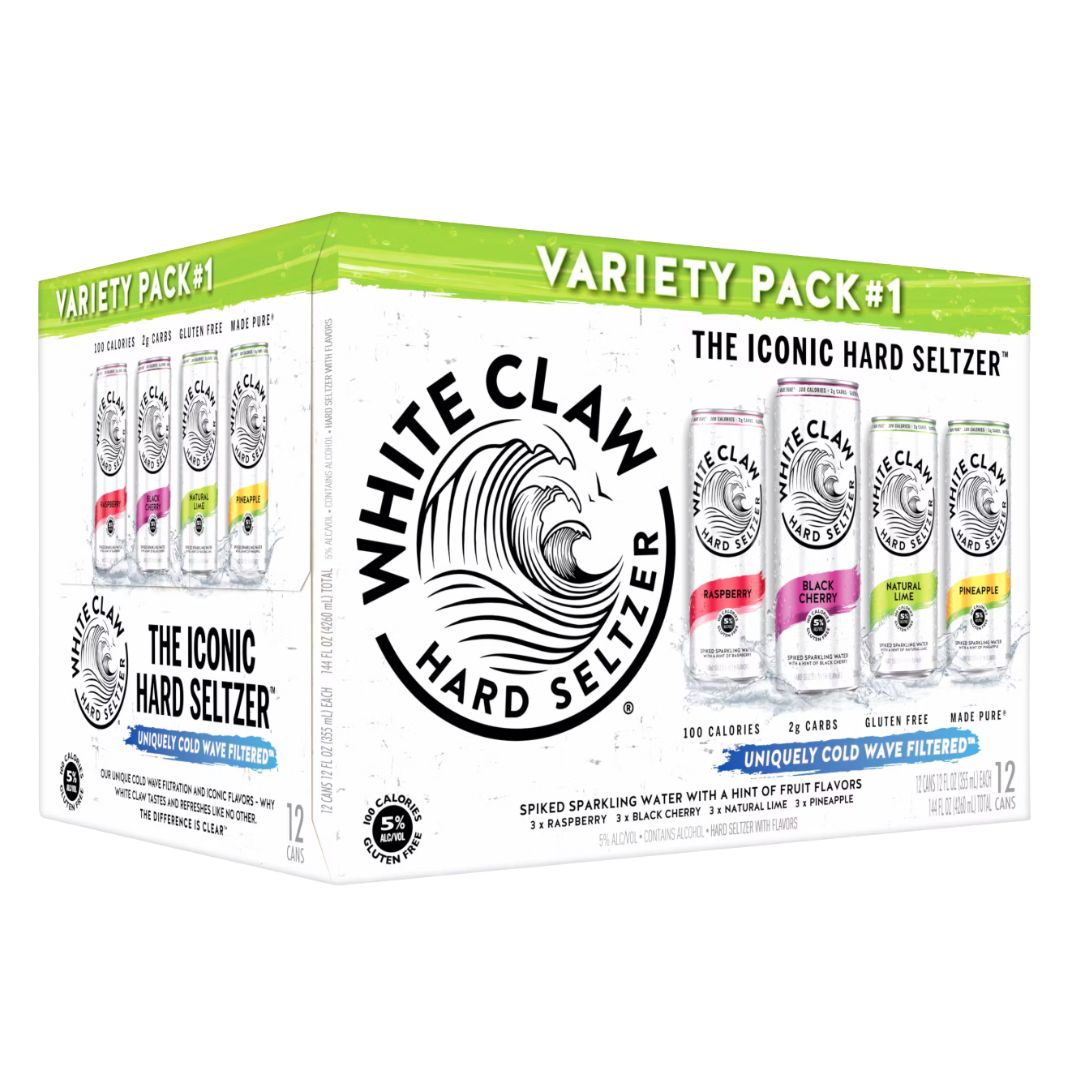 White Claw® Variety Pack 12 Cans / 2