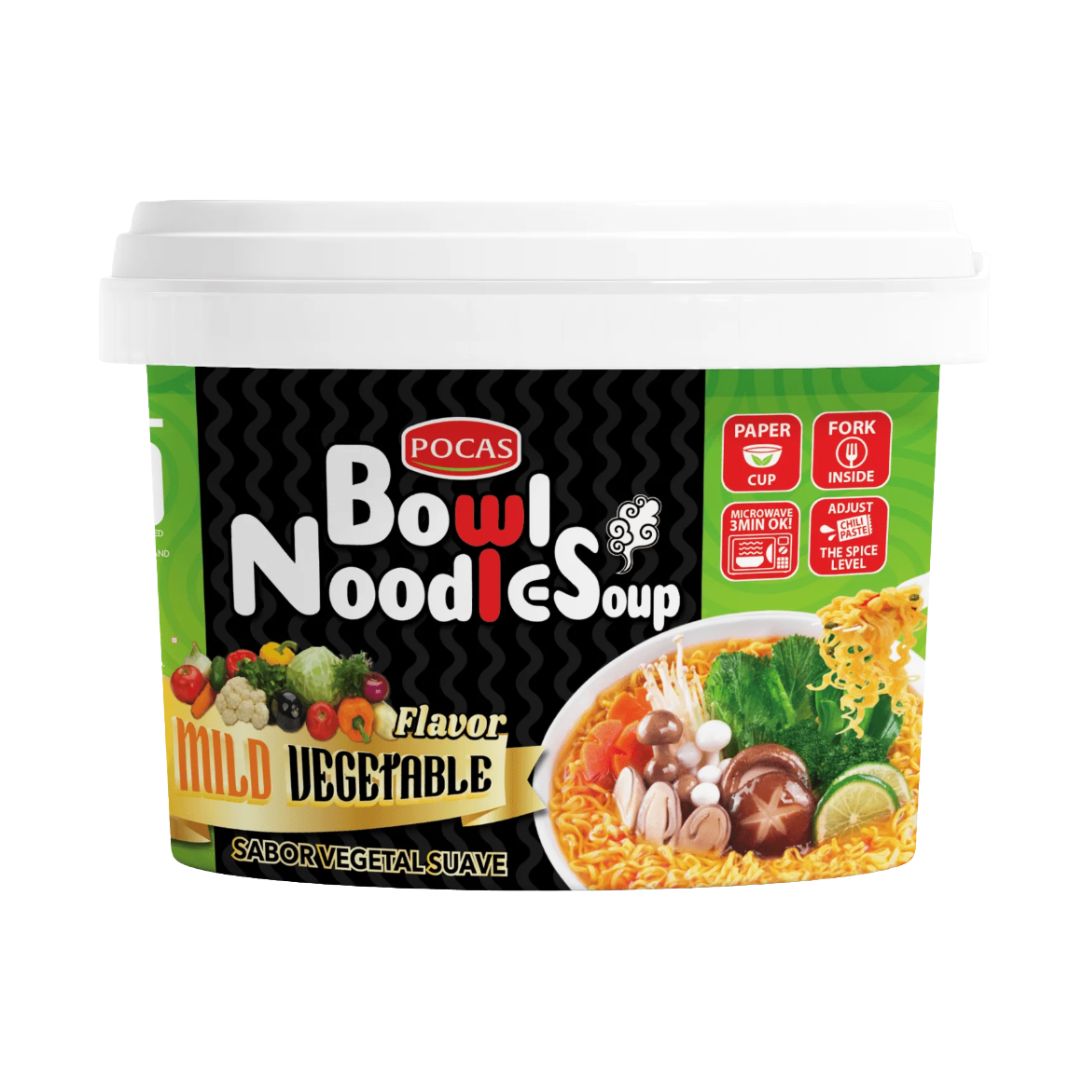 POCAS BOWL NOODLE SOUP VEGETABLE 3.17 / 12
