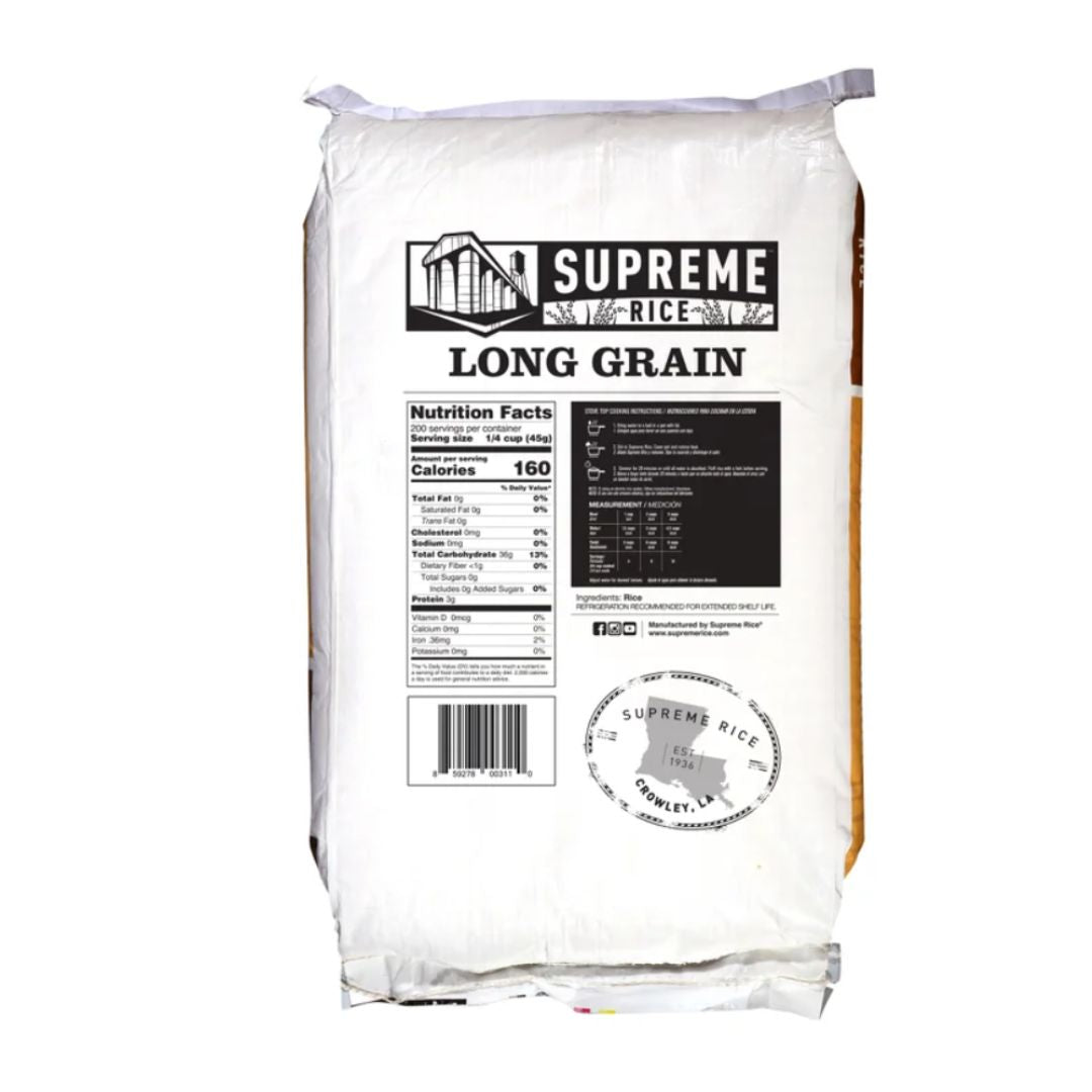 SUPREME LONG GRAIN RICE 25LB