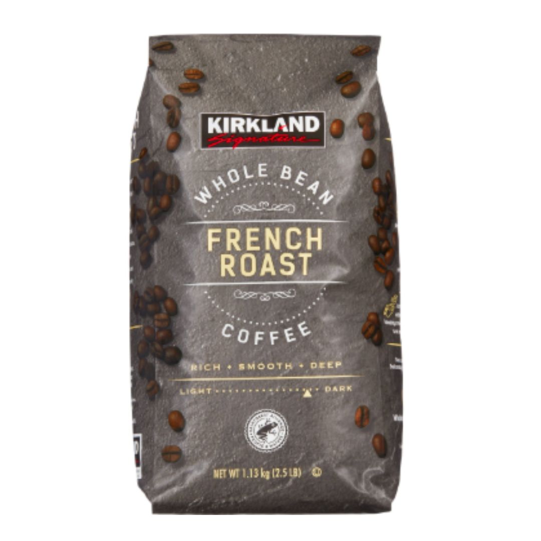 Kirkland Signature Whole Bean Coffee, French Roast, 2.5 lbs