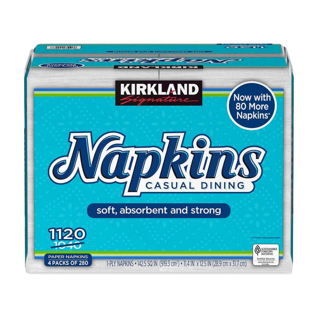KIRKLAND SIGNATURE CASUAL DINING NAPKINS