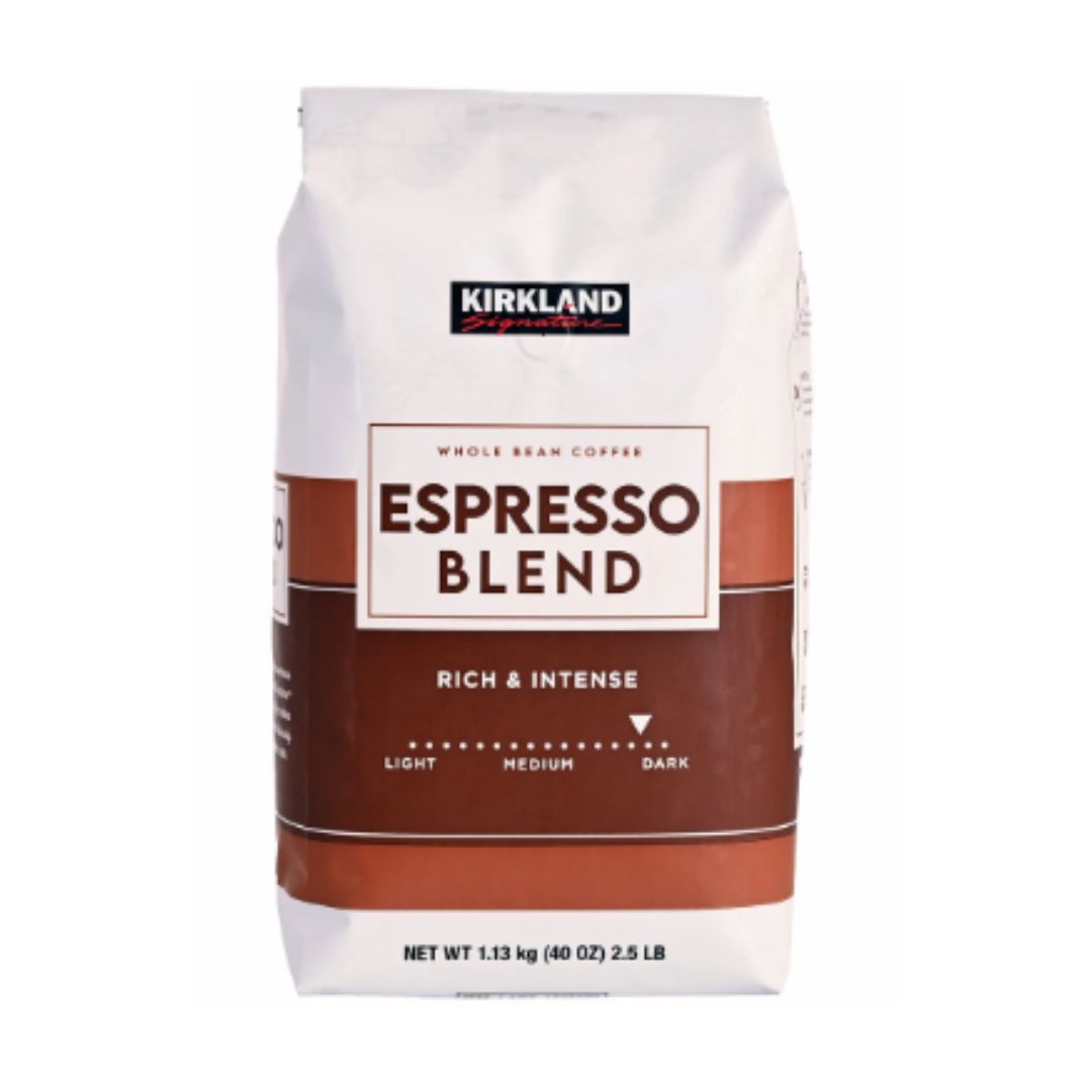 KIRKLAND SIGNATURE WHOLE BEAN ESPRESSO BLEND 2.5LB
